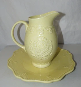 Vera Bradley J. Willfred GELBE SONNENBLUME KERAMIK 8" KRUG & 10" SPEISETELLER - Bild 1 von 11