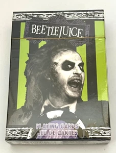 Beetlejuice Beetlejuice Beet... ~ 52 Cards Playing Card Deck ~ New Sealed - Picture 1 of 2