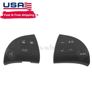 Un par de botones de control de volumen del volante negro para Lexus ES350 2006-12 - Imagen 1 de 5