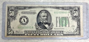 1934 50 dollar bill - Picture 1 of 3
