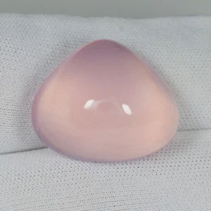 30.86 ct BEST GLOW *  ROSE COLOR - NATURAL ROSE QUARTZ _ Cabochon - See Vdo RC - Picture 1 of 2