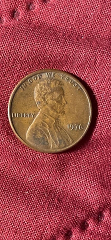 Rare 1976 Lincoln Penny No Mint Mark US Coin Cover