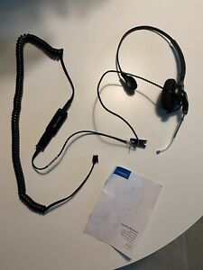Plantronics HW251 SupraPlus Wideband headset headphones voice tube for landline