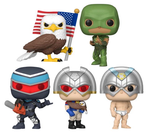 Funko Pop! Television: Peacemaker (Set of 5) Cover