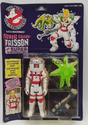 THE REAL GHOSTBUSTERS FRISSON EGON SPENGLER KENNER VINTAGE 1986 MOC - Immagine 1 di 4