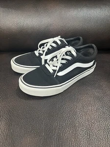 VANS Off The Wall Old Skool Low Classic Shoes Women’s Size 8 Black/white Shoes - Picture 1 of 14