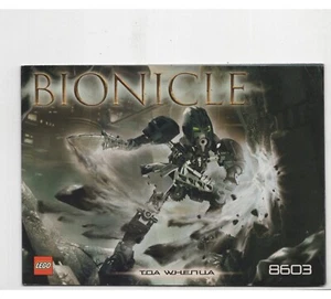Lego Bionicle 8603 MANUAL ONLY Authentic NO TRACKING - Picture 1 of 1