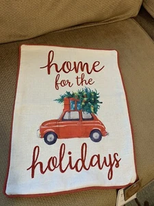 Thro by Marlo Lorenz Pillow Case 14x18 Home For The Holidays - Picture 1 of 19