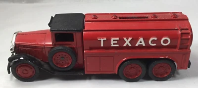 Vintage Ertl Texaco Gas Truck Bank w/ Key Ed#7 Diamond 1930 2 1/2 ton 1990 - Image 1 of 4