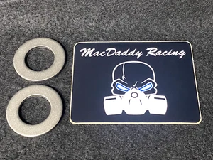 MacDaddy Racing Lightweight Titanium Clutch Washers for Yamaha Banshee - Picture 1 of 3