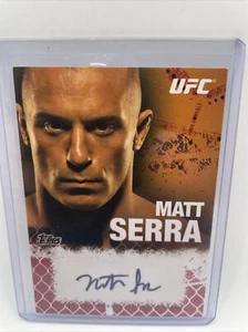 Matt serra 2020 round 4 ruby auto 2/8 ufc - Picture 1 of 2