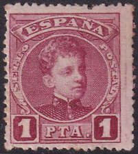 Spain 1901 Sc 284 MLH* some perf damage