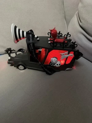 DISNEY PARKS 2023 NIGHTMARE BEFORE CHRISTMAS MAYOR'S CAR POPCORN BUCKET W/STRAP - Image 1 of 4