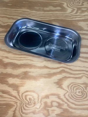 Craftsman 5 x 9 pulgadas  Cuenco magnético de acero inoxidable 2 imanes fuertes Foto 1 de 4