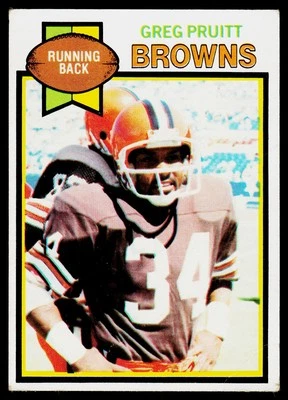Greg Pruitt, 1979 Topps, #455, Cleveland Browns, - Image 1 of 2