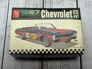 KIT PERSONALIZZAZIONE VINTAGE AMT 1967 CHEVROLET SS 427 CONVERTIBILE KIT ORIGINALE - Foto 1 di 16