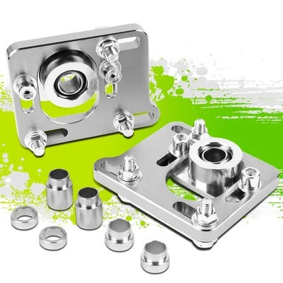 FOR 94-04 MUSTANG SILVER +/-2.5 ADJUST ALIGNMENT CAMBER CASTER PLATE 99 01 02 03 - Image 1 of 4