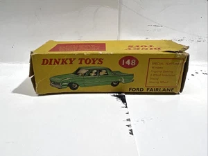 Dinky Toys #148 Ford Fairlane in Mint Green BOX ONLY - Picture 1 of 5