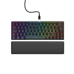 uRage Gaming PC Tastatur Keyboard Exodus 760 Mechanical Mini QWERTZ R.S. Schwarz - Bild 1 von 7