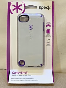 SPECK Candyshell iPod Touch 5th 6th 7th Gen Case White Purple - Picture 1 of 5