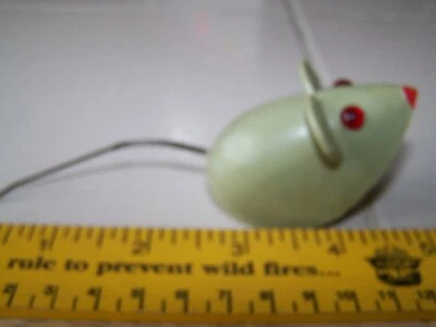  Lehmann iHi 摩擦鼠标玩具 #935 德国西部制造弹簧尾 — 第 1/4 张图片