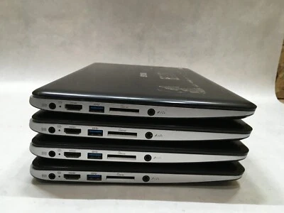 Asus C200M Lot of 4 Celeron 2 GB Ram 16 GB Storage Screen Issues For Parts- FT - Image 1 of 4