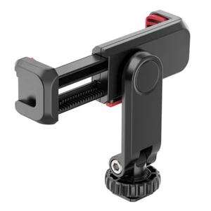 Mobile Phone Holder Camera Smartphone Clip Adapter Tripod Mount with Cold Shoe - Afbeelding 1 van 12