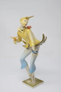 Lorenz Hutchenreuther Papageno Harlequin Porcelain Figurine Germany AS-IS *READ - Picture 1 of 11