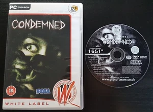 Condemned: Criminal Origins - PC DVD-ROM - White Label - Free, Fast P&P! - Picture 1 of 2