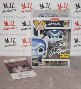 DANTE BASCO HAND SIGNED/AUTOGRAPHED AVATAR THE BLUE SPIRIT 1002 FUNKO POP W/ JSA - Picture 1 of 8