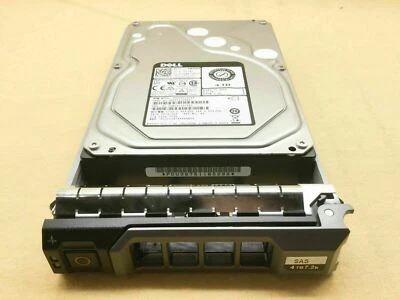 Dell 4TB 7.2K SAS 12Gbps 3.5" Drive for PowerEdge R230 R330 R430 R530 R630 R930 - Image 1 of 4