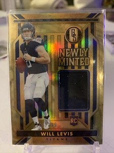 2023 Panini Gold Standard Will Levis Newly Minted Rookie Jersey RC /399