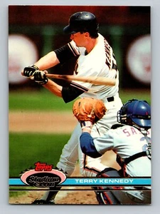1991 Stadium Club #91 Terry Kennedy San Francisco Giants - Picture 1 of 2