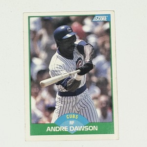 1989 Score #2 Andre Dawson Chicago Cubs HOF