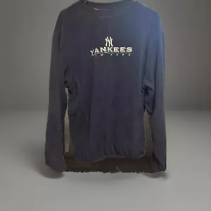 NY Yankees Pull Over Sweatshirt Medium - Picture 1 of 5