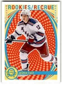 2013-14 O-Pee-Chee Retro Jesper Fast Rookie #638 New York Rangers - Picture 1 of 2