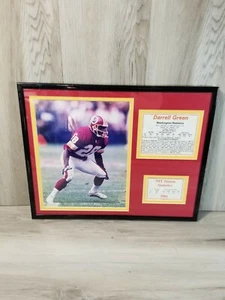 Darrell Green Framed Photo Collage 11 x 14 Inch Washington Redskins 2001 Stats - Picture 1 of 8