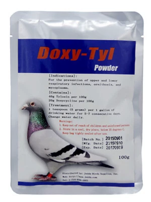 Doxy-Tyl 100g - Infecções respiratórias - Tratamento em pó - Imagem 1 de 2