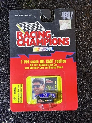 Coche diecast Randy Lajoie #74 Racing Champions 1997 Nascar escala 1:144 Foto 1 de 2