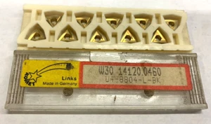 (10 STÜCK) KOMET W30 14120.0460 GRADE: BK HARTMETALLEINSÄTZE - Bild 1 von 4