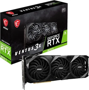 MSI GeForce RTX 3070 Ti VENTUS 3X OC 8GB GDDR6X Grafikkarte Wie NEU, nie benutzt - Afbeelding 1 van 9