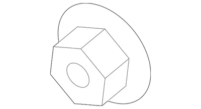 Cubierta de parachoques de expansión de tuerca de montaje central genuina Land Rover LR126277 Foto 1 de 3