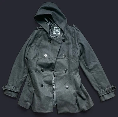 Gabardina Yoki New York Y2K para mujer talla grande Foto 1 de 3