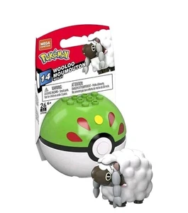 Mega Bloks Pokémon Mega Construx Series 14 Wooloo Pokeball GYG80 Pokemon  - Picture 1 of 5