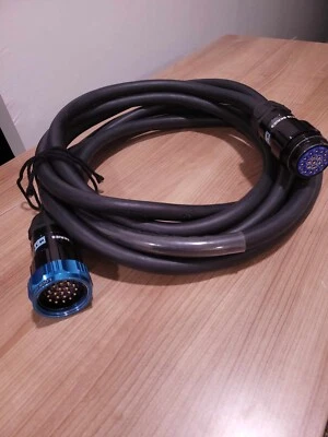 24’ Socapex 12 Gauge Multi Cable With 19 Pin Socapex Connectors - Image 1 of 4