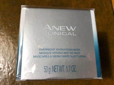 Avon Anew Clinical Overnight Hydration Mask 1.7 fl. oz. / 50g New In Box Sealed - Image 1 of 4