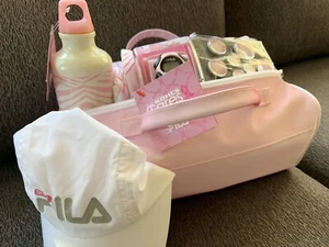 ***Breast Cancer*** Beautiful Gift Tote of Fitness & Bling!!! - Picture 1 of 8