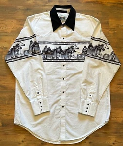 CUMBERLAND OUTFITTERS - PFERDE - PEARL SNAPS - XL - Bild 1 von 5