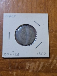 Good Condition 1957 Italian 20 Lire - Picture 1 of 6