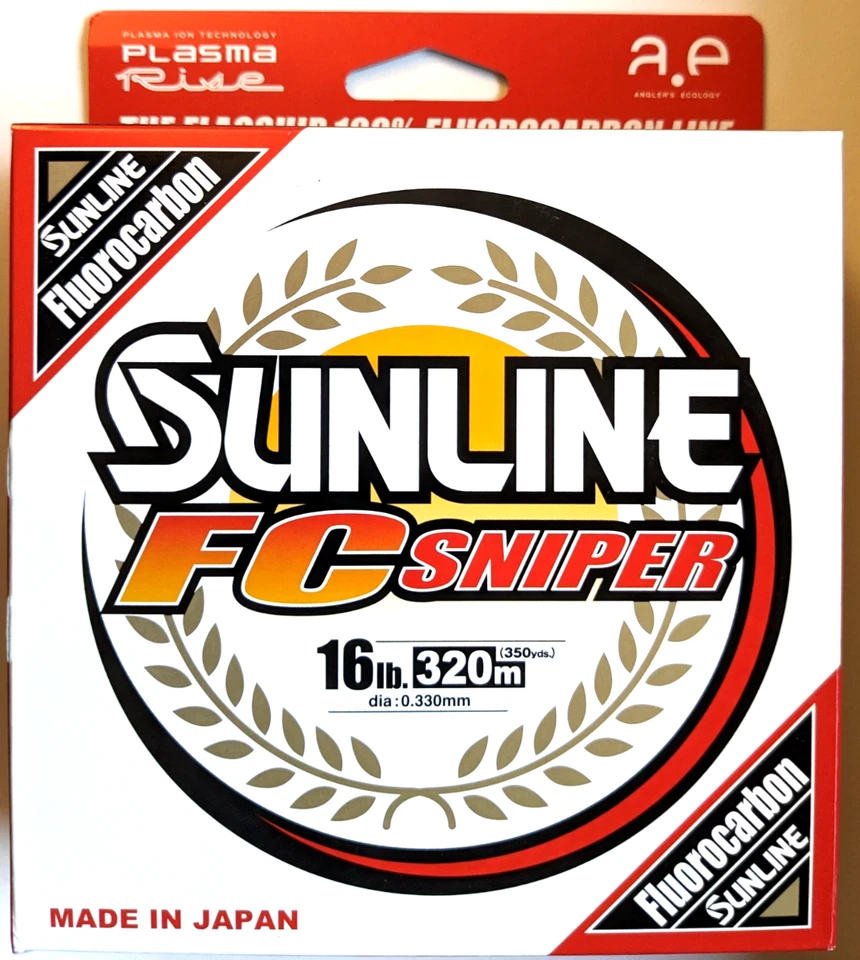 Sunline FC Sniper Fluorocarbon NEW PLASMA RISE Tech Fishing Line JDM (2025) - Image 1 of 1